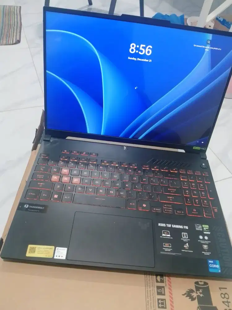 ASUS TUF Gaming F16 RTX 4050 i7-13620H RAM 32 GB SSD 1 TB
