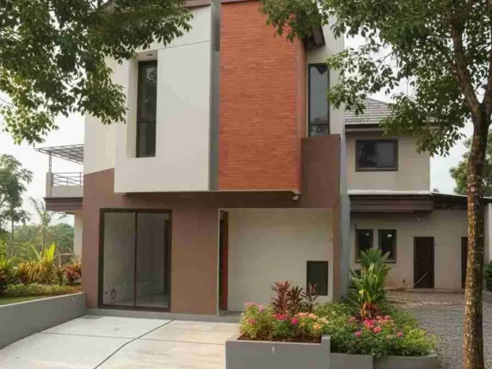 RUMAH 2 LANTAI HARGA TERMURAH DI PEMDA CIBINONG FASILITAS KOMPLIT DEKAT STASIUN & TOL