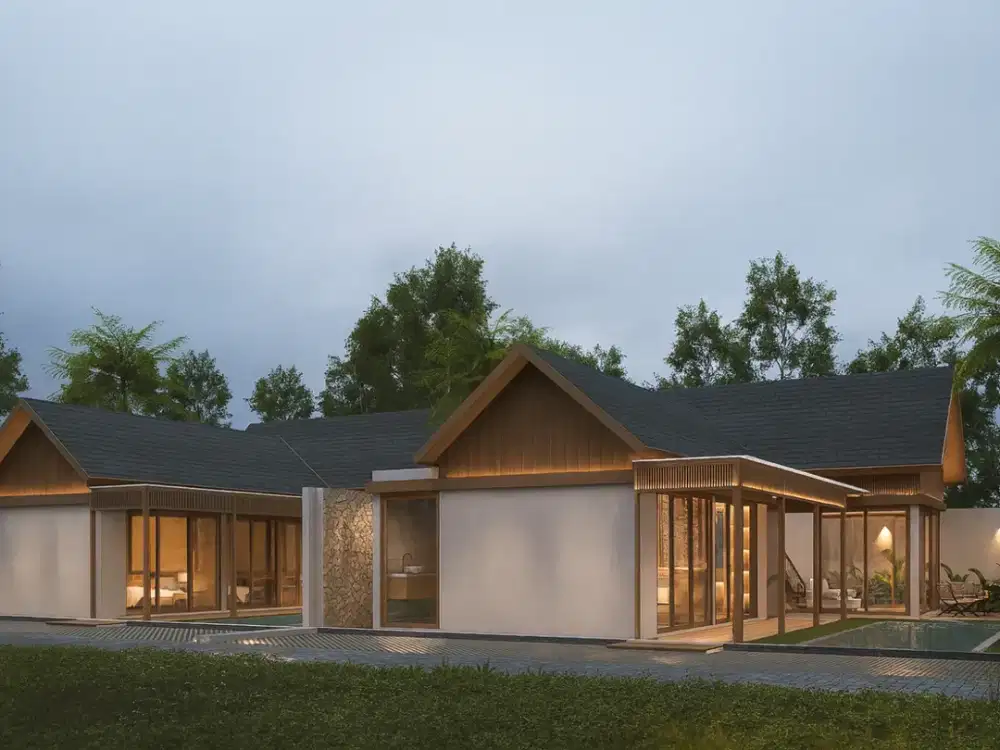 Dijual Villa Private Pool Jogja View Merapi, Lingkungan Alam Asri & Sejuk di Pakembinangun