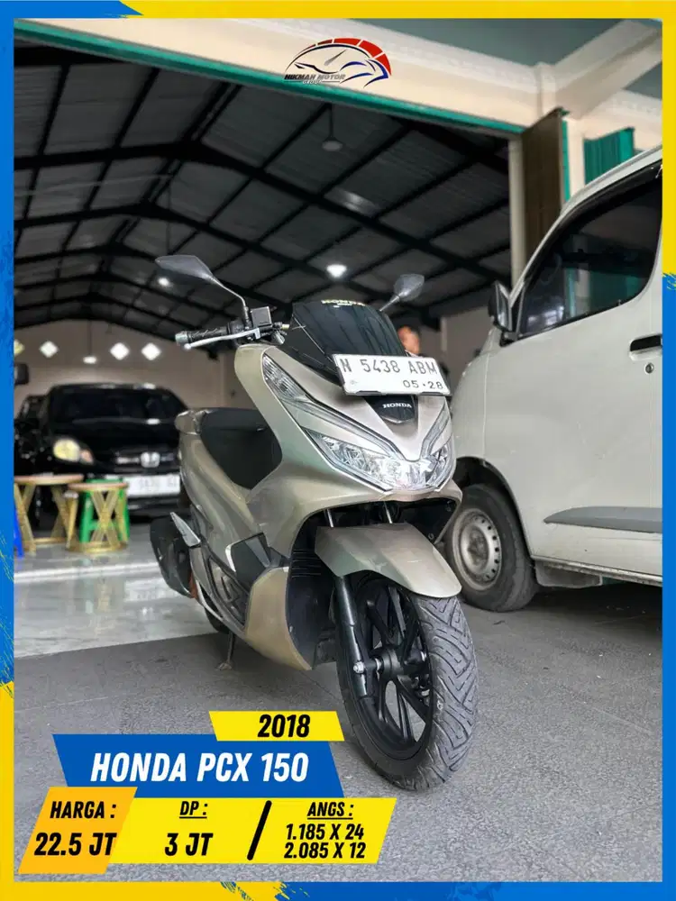 HONDA PCX 150 2018 MURAH POLL MASZEEHH HIKMAH MOTOR KEPUH MALANG