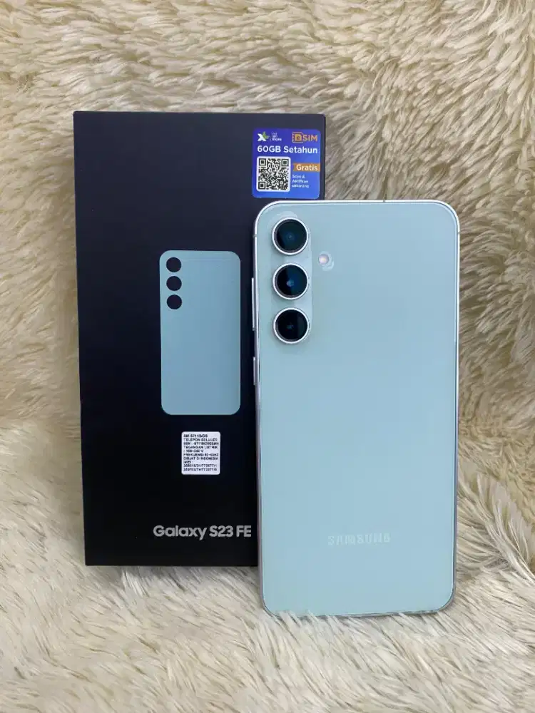 Samsung S23 FE ram 8/256Gb Mint fullset original#3Gcom