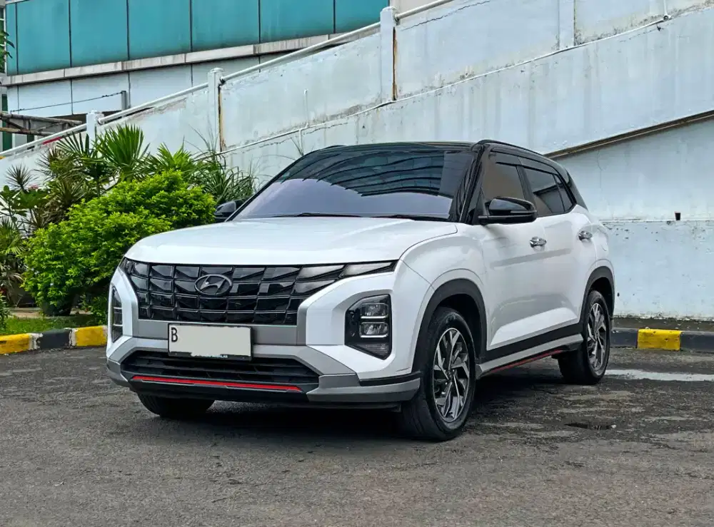 Dp 29 Creta Prime AT 2023 Matic Hyundai Two Tone 1.5 Putih bs TT