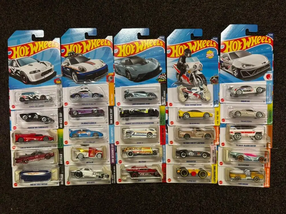 Hotwheels Reguler New Blister