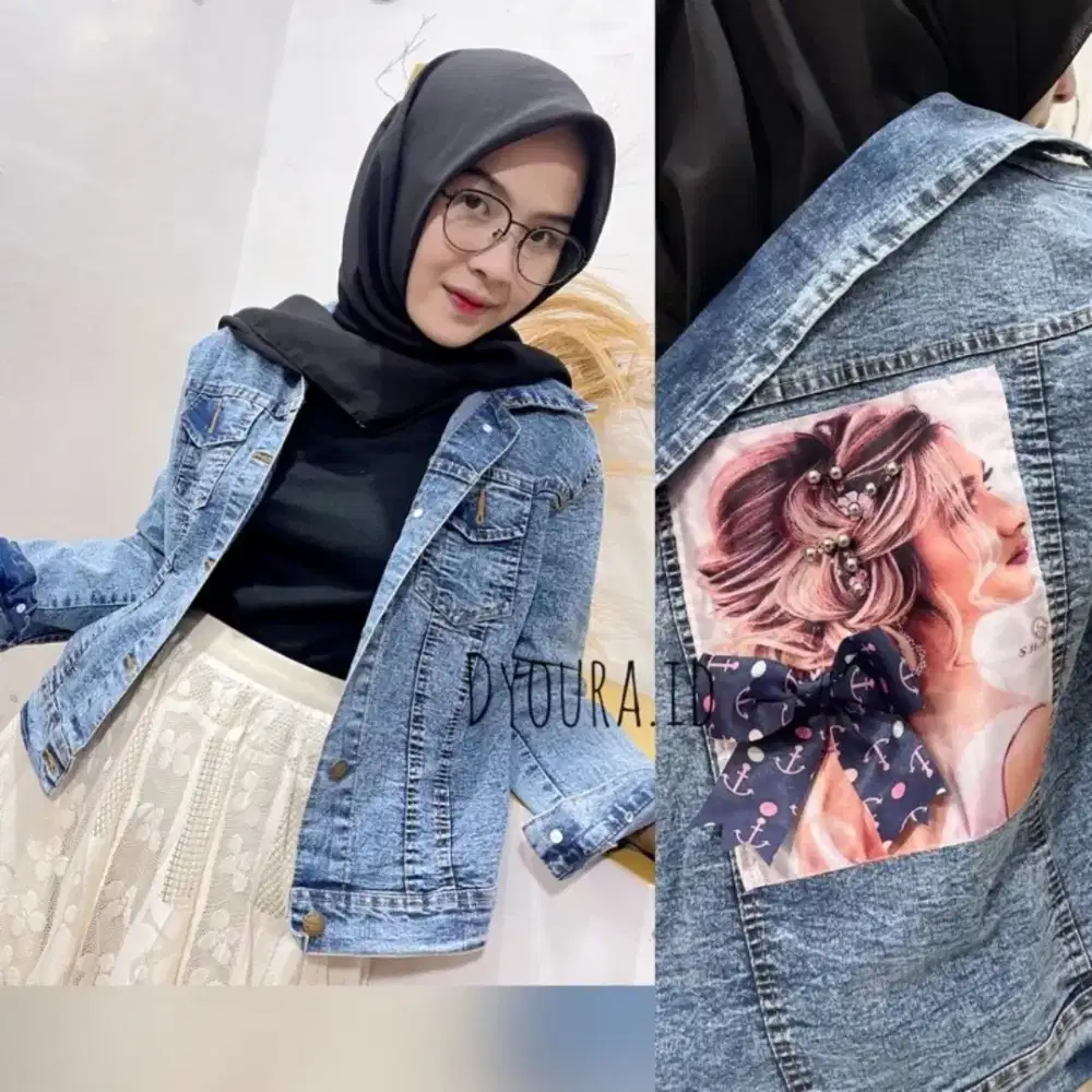 Jacket jeans Masih Bagus