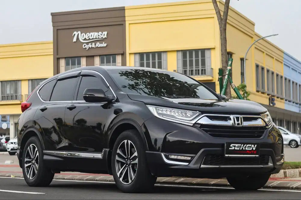Honda CRV CR-V 1.5 Vtec Turbo Prestige 7 Seater AT 2017 Hijau Olive