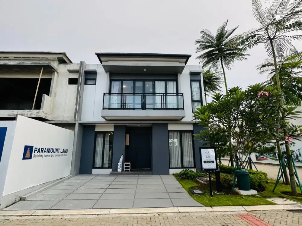 RUMAH 2 LANTAI HARGA 2 M AN CLUSTER LILY PARAMOUNT PETALS