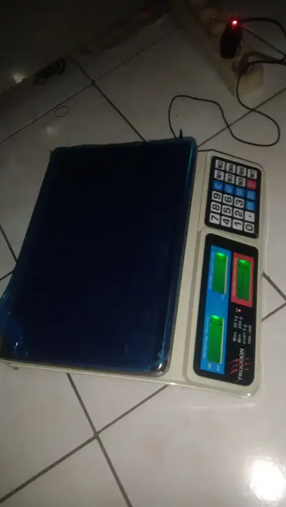 Timbangan digital troodon Doble layar