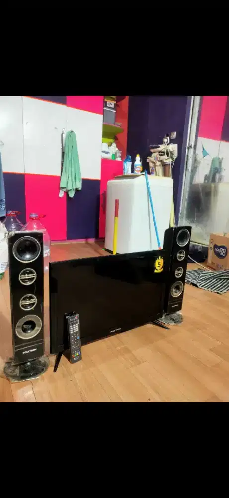 Led Polytron 24 in + speaker