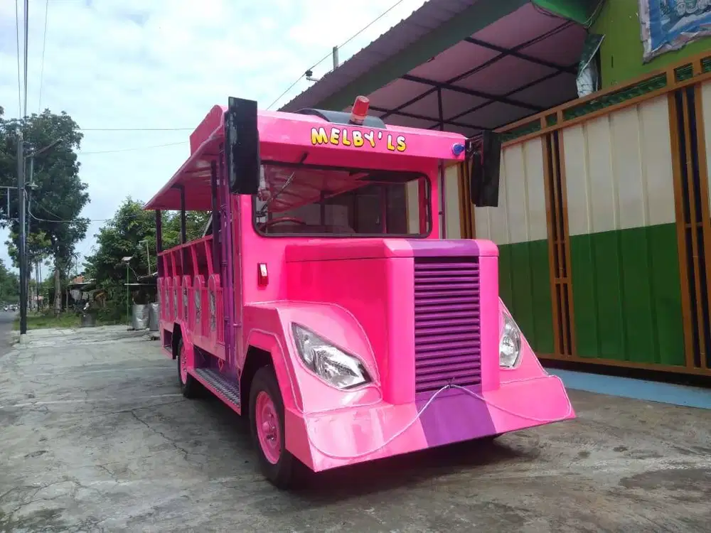 Ododong Kereta Panggung Full Lampu || Kereta Mini Stndart