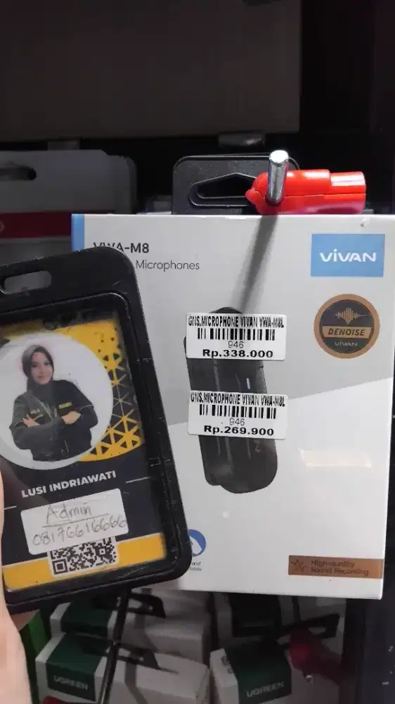 MICROPHONE VIVAN VWA-M8L | ATLANTIS DAHSYAT