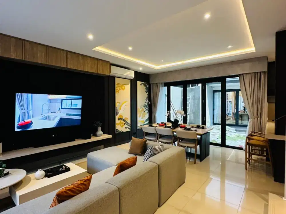 RUMAH MODERN DI CLUSTER LILY PARAMOUNT PETALS HANYA 2 M-AN