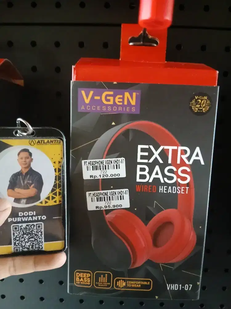 HEADPHONE VGEN VHD 1-07| ATLANTIS DAHSYAT