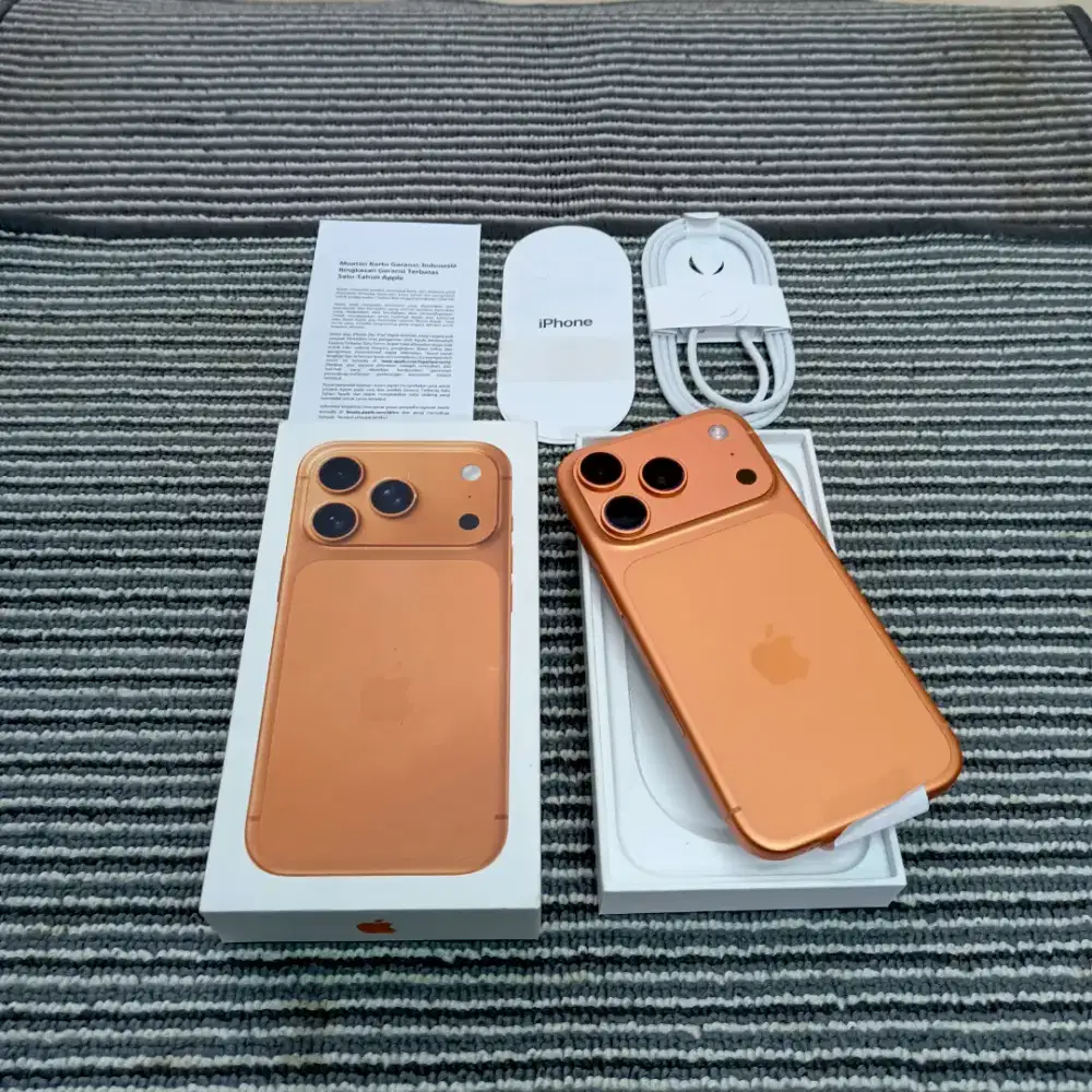 Iphone 17 Pro 256gb Pakai 2 Bln 99,9 like new grs resmi ibox