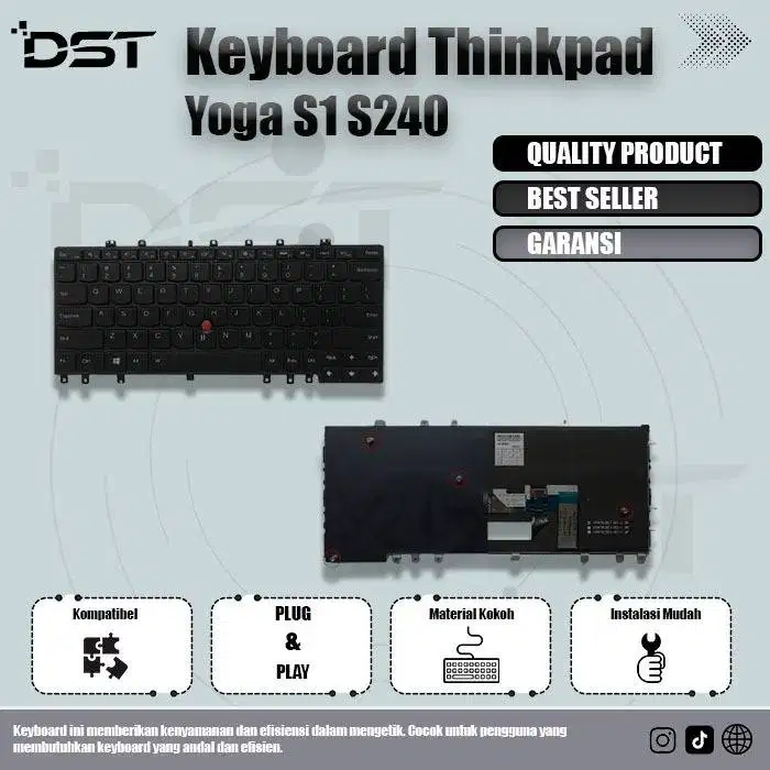 Keyboard laptop lenovo Thinkpad Yoga S1-S240
