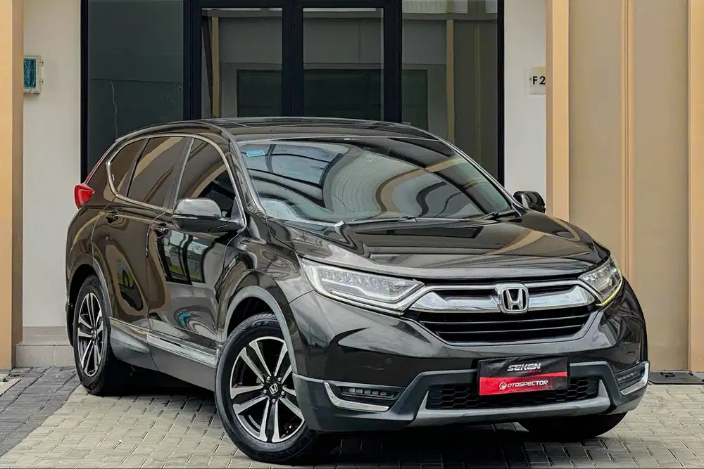 Honda CRV CR-V 1.5 VTEC Turbo Prestige CVT 2018 Hijau Olive Metalik,