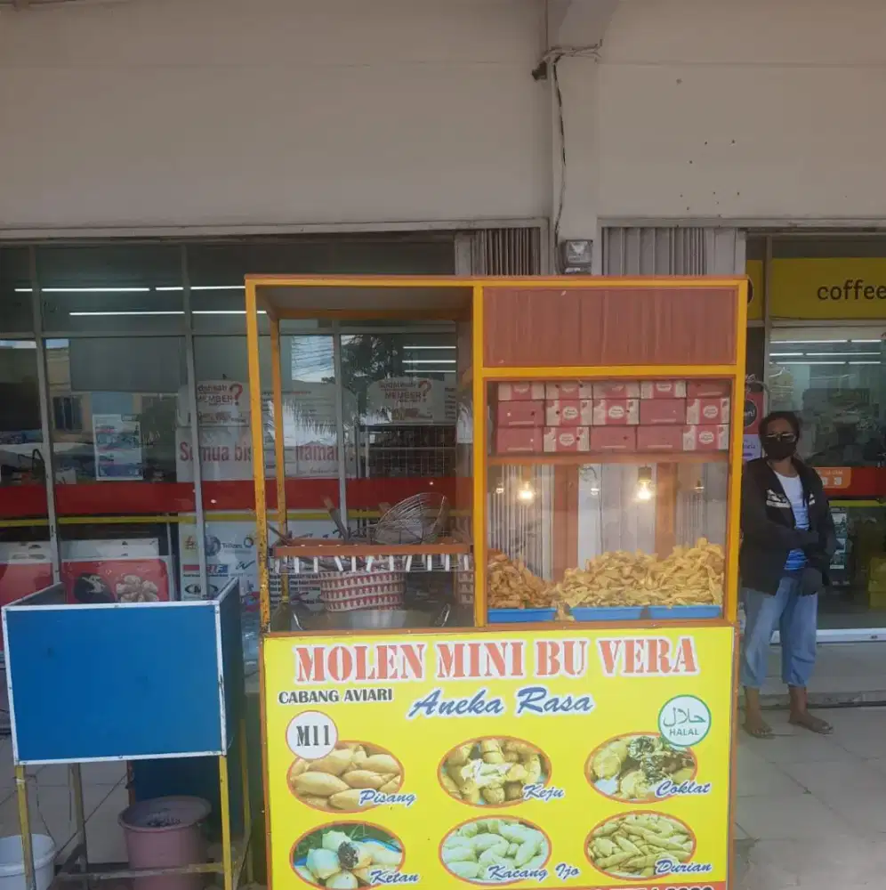 Gerobak Jualan Bekas Siap Pakai – Bisa Gorengan/Bakso