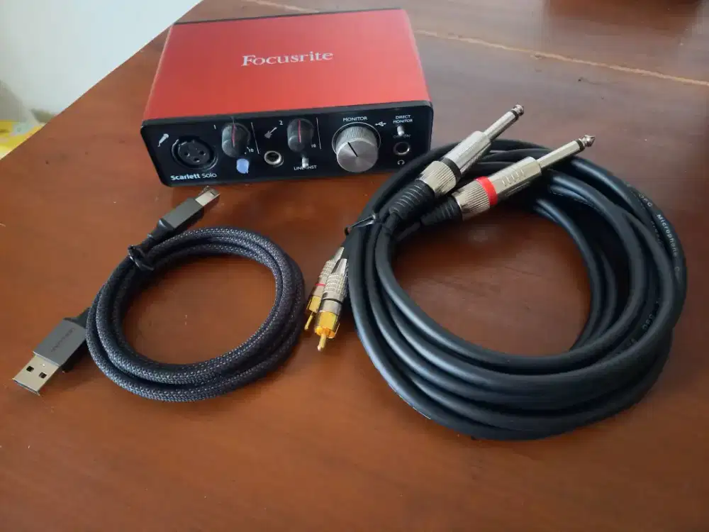 Focusrite Scarlett Solo Gen 2 Soundcard
