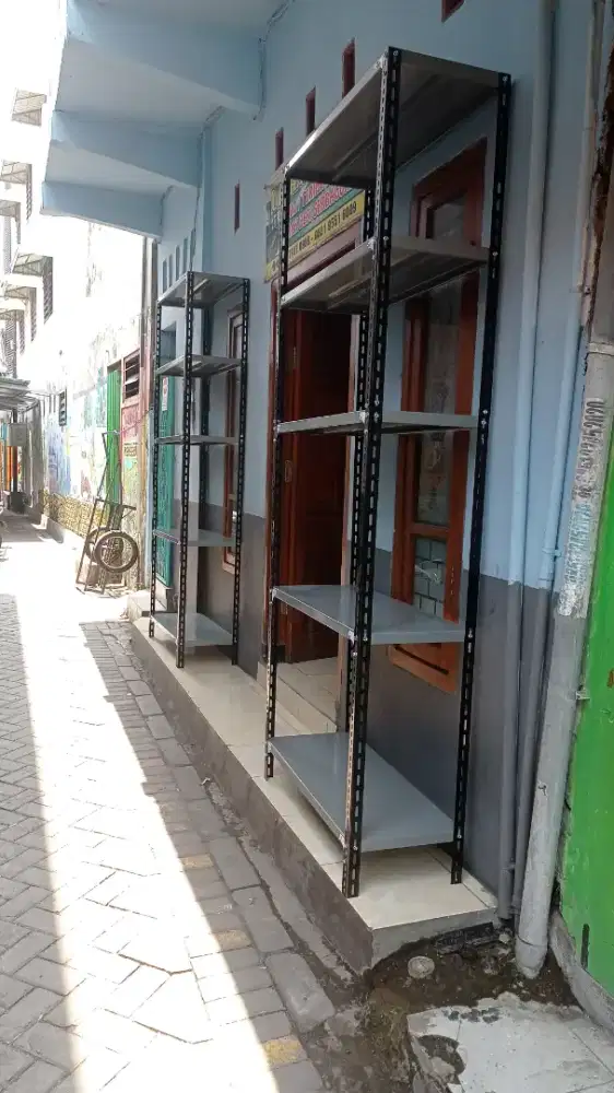 Rak besi rak siku rak serbaguna