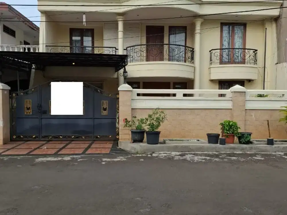 NL.378- Murah !! DIjual Rumah Siap Huni 12x20 Jalan 3 Mobil di Janur Kuning Hadap Utara