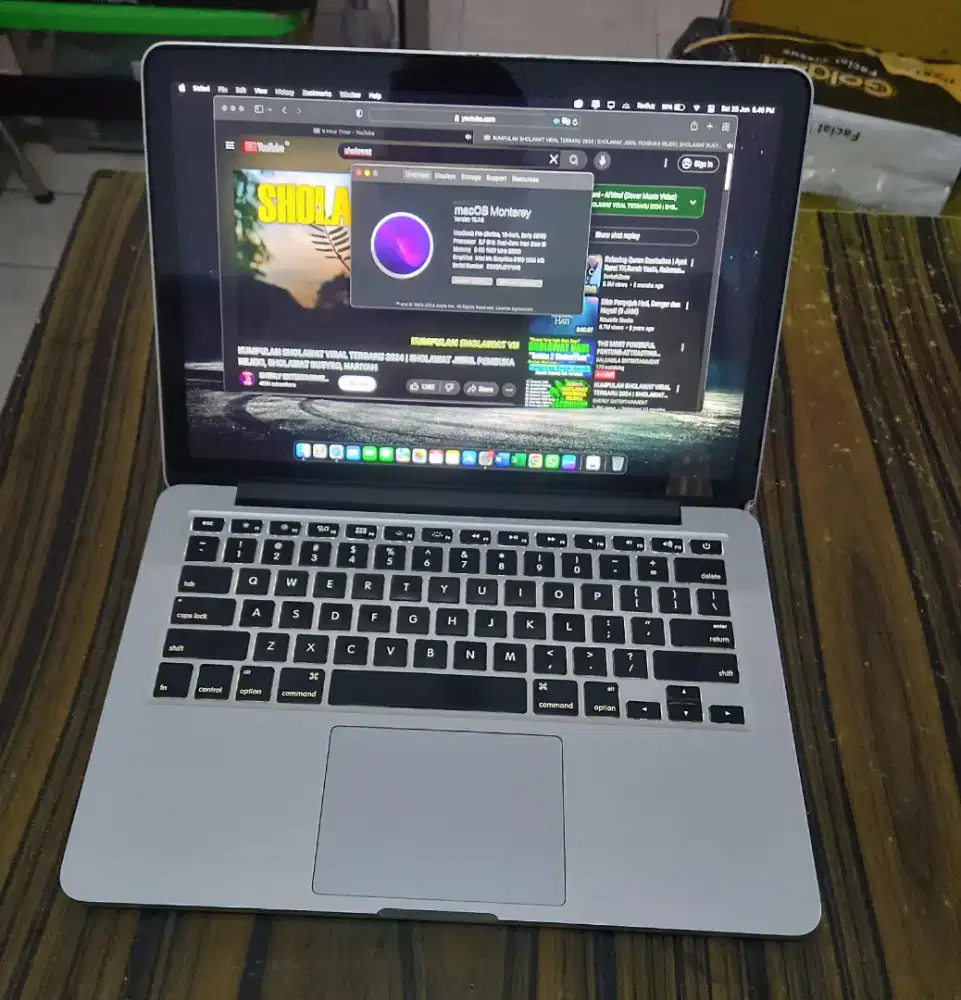 MacBook Pro 2015 Retina Core i5 Ram 8 SSD 128