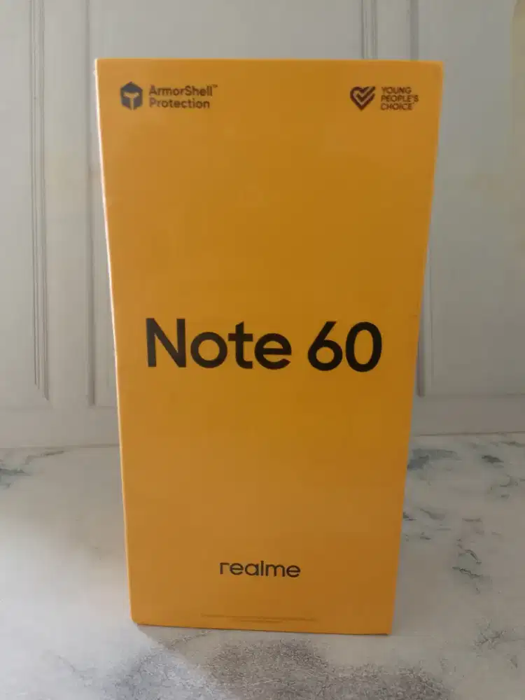 New realme note 60 4/64 garansi resmi