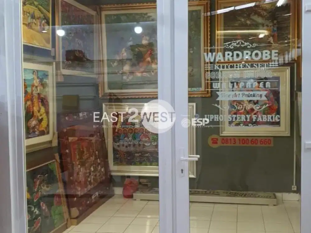 Kios Pasar 8 Alam Sutera Tangerang Selatan Dijual Murah Lokasi Ramai Sangat Strategis
