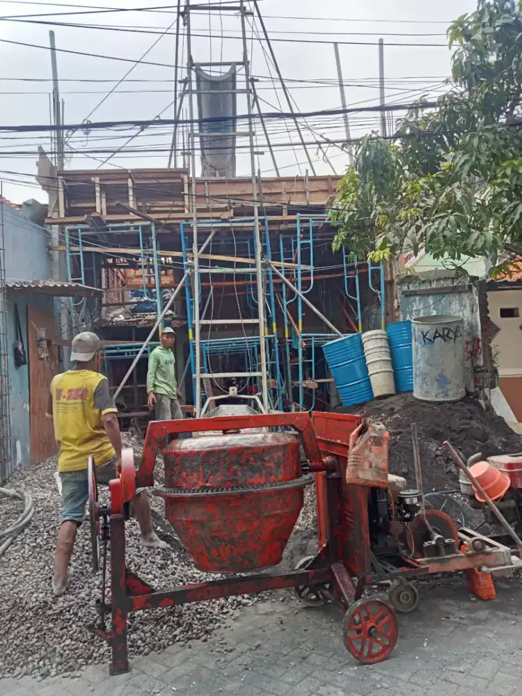 sewa lift cor dan tenaga pengecoran