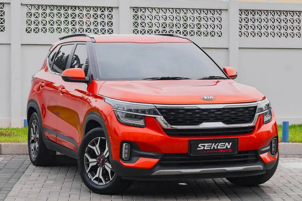 Kia Seltos 1.4E 1.4 E Sunroof AT Matic 2020 Orange Metalik.