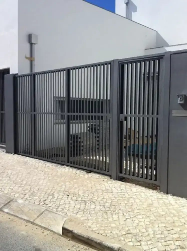 Pagar minimalis jarak 2 - 10 cm, simple termurah