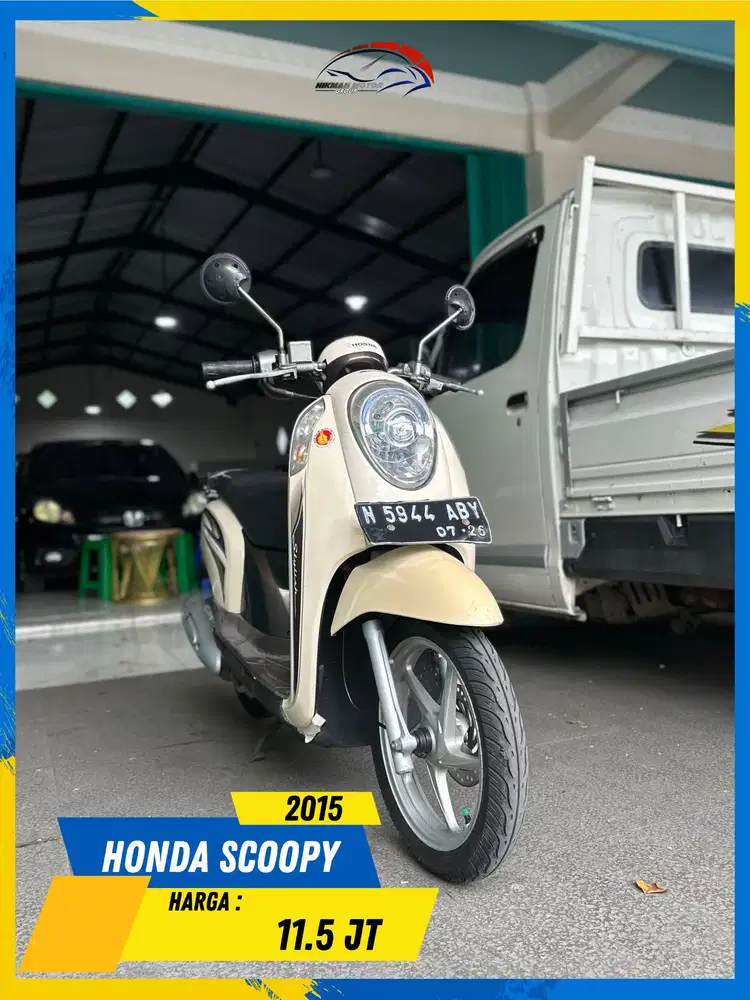 HONDA SCOOPY 2015 MURAH MERIAH MASZEHH HIKMAH MOTOR KEPUH