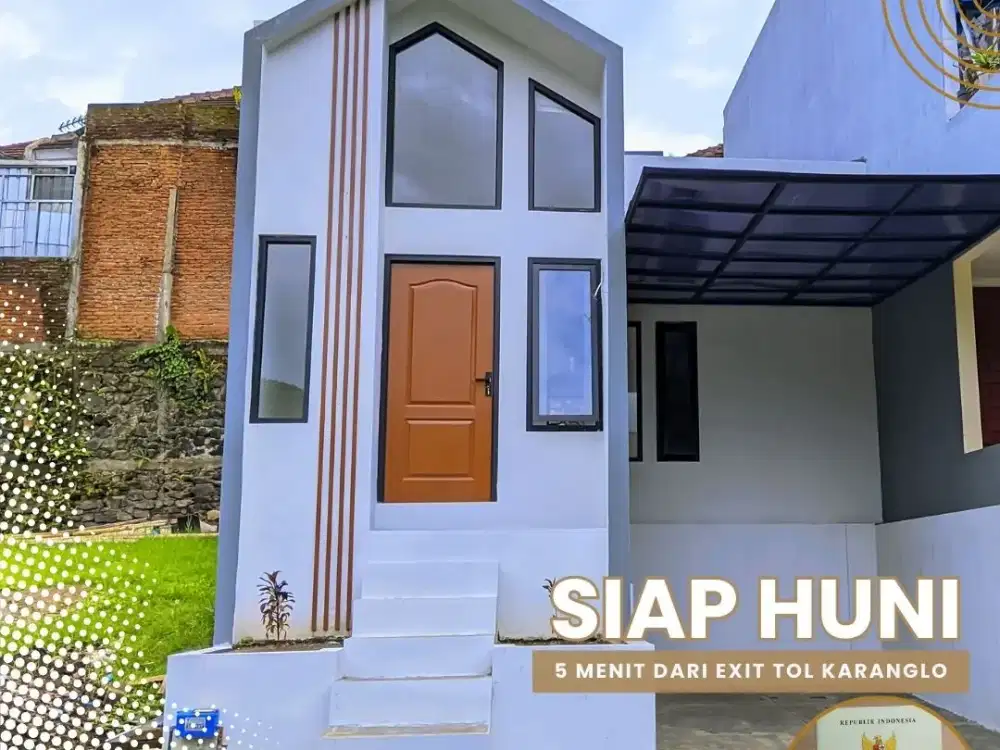 HUNIAN SCANDINAVIAN 500 JUTAAN DI KOTA MALANG AKSES DEKAT TOL KARANGLO