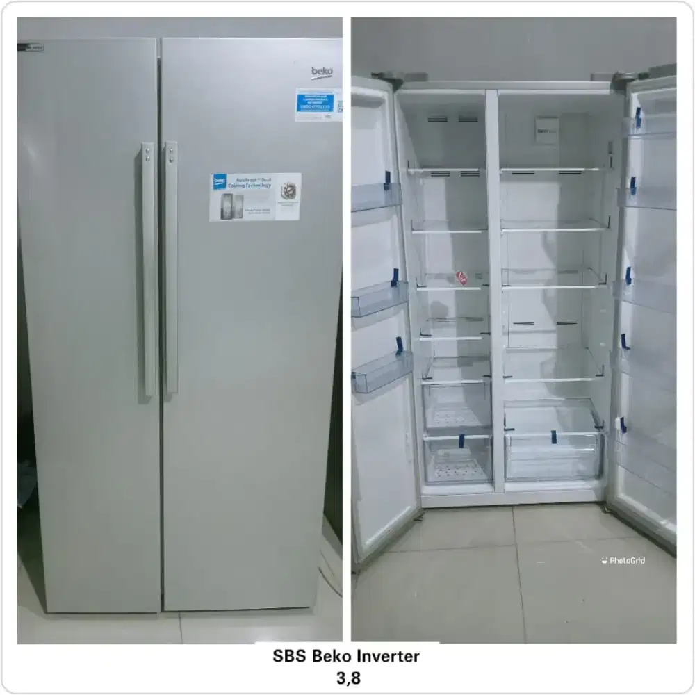 Side by side merk beko