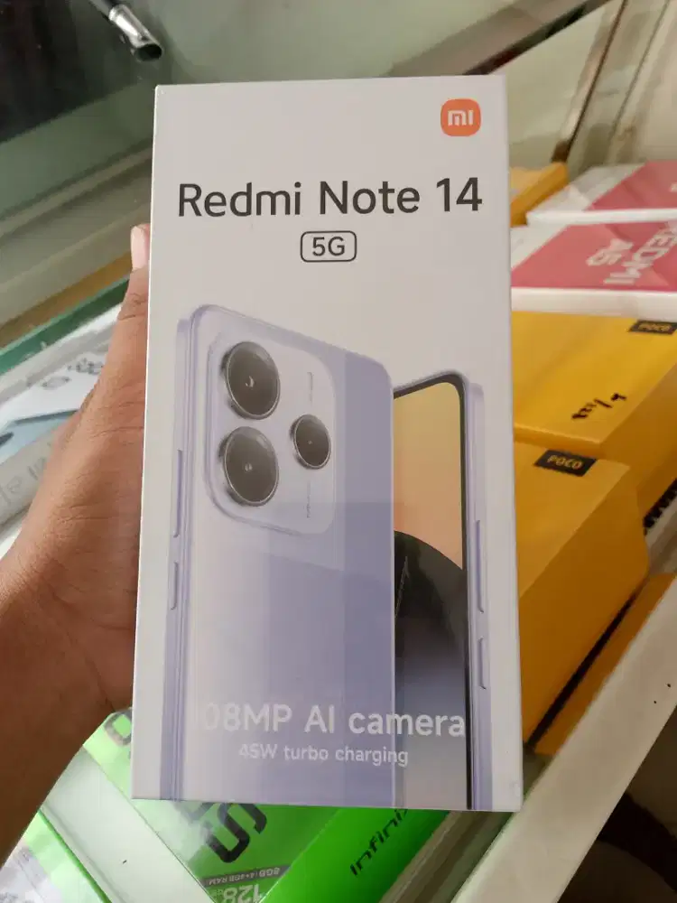 New redmi note 14 5G 8/256 garansi resmi