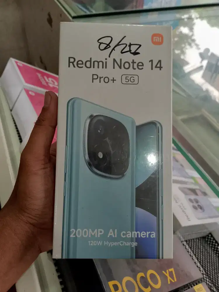 New redmi note 14pro+ 8/256 garansi resmi