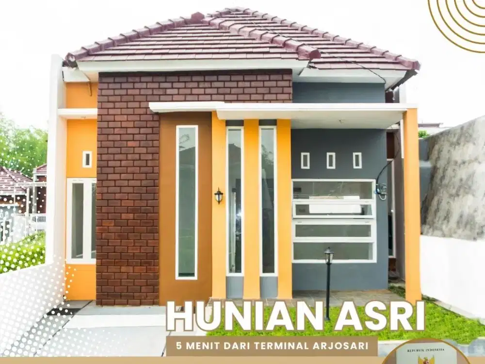 HUNIAN MINIMALIS 450 JUTAAN DEKAT ARAYA DEKAT TERMINAL ARJOSARI DEKAT TOLL KARANGLO