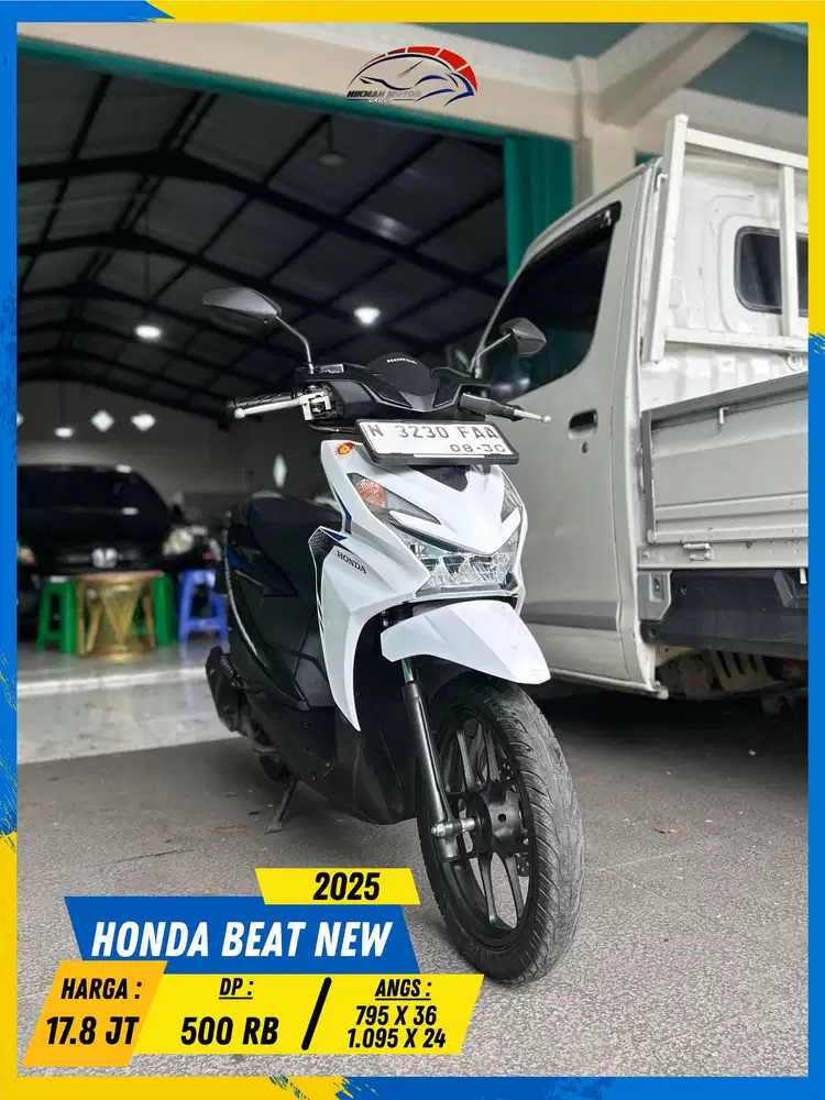 HONDA BEAT NEW 2025 LIKE NEW MASZEHH HIKMAH MOTOR KEPUH