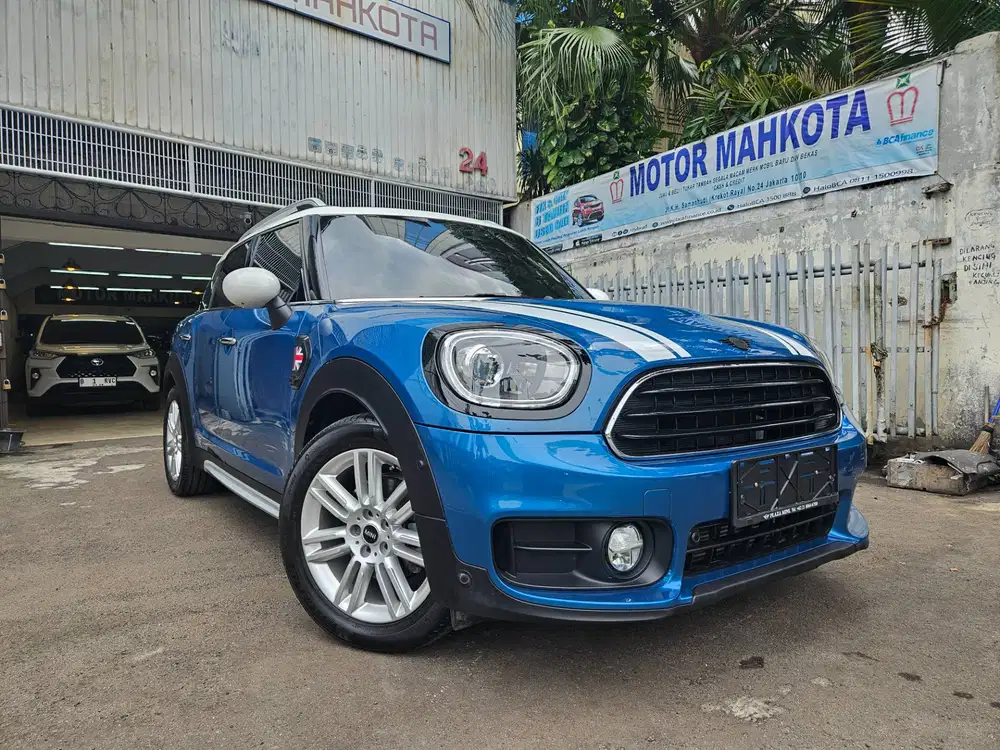23 rb km Mini Cooper Countryman 1.5 turbo 2020 nik 2019 F60 biru bagus