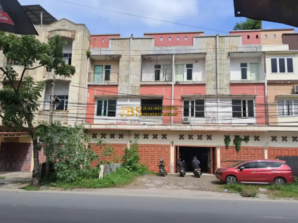 DIJUAL RUGI! Ruko Siap Huni di Jalan Kapten Muslim (Dekat Jl. Kapten Sumarsono) - Medan