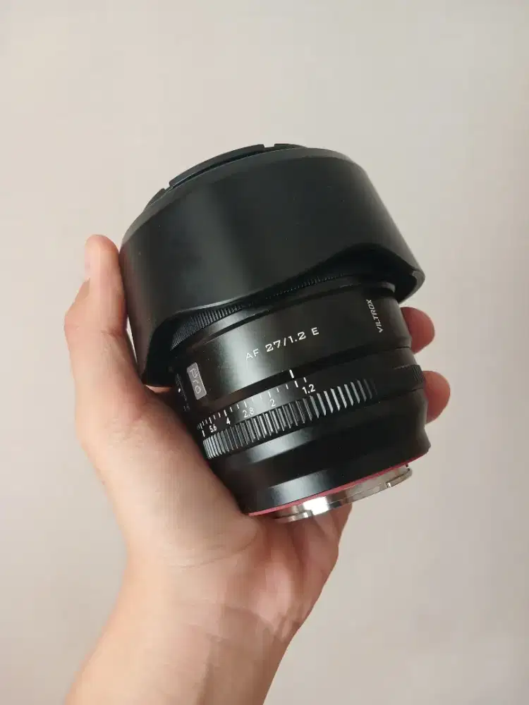 viltrox 27mm f1.2 sony e mount