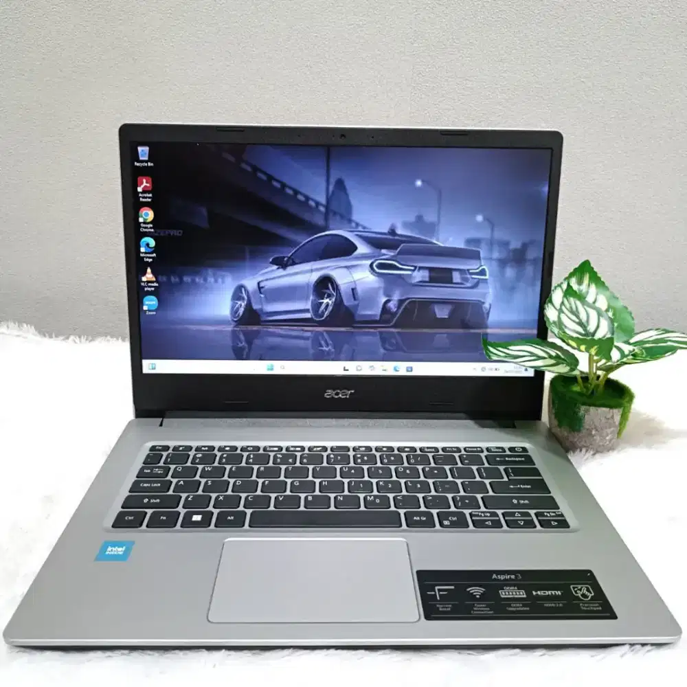 ACER ASPIRE 3 A314 INTEL QUARD CORE N5100 RAM 8GB SSD 256GB LAYAR 14.0