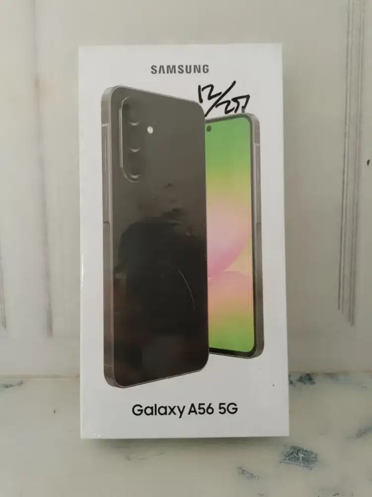 New Samsung a56 5G 12/256 garansi resmi