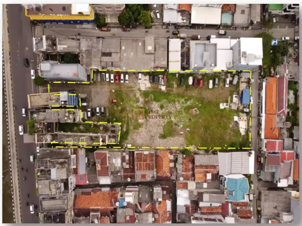 Dijual Tanah Siap Di Kembangkan 3.593m2 Akses Strategis Pinggir Jalan Utama Gajah Mada Cocok Untuk Bangunan Office - Pergudangan Jakarta Barat
