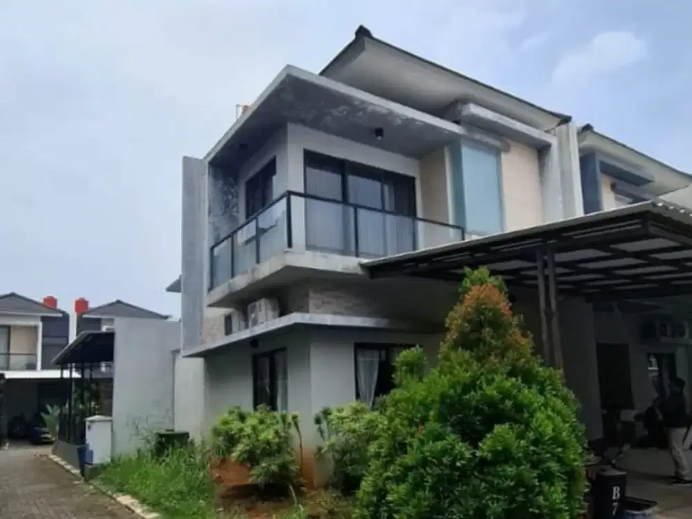 JUAL CEPAT RUMAH POSISI HOOK VIA LELANG. BUMI BIRU TERRACE, CIATER, SERPONG, TANGERANG SELATAN, TANGSEL
