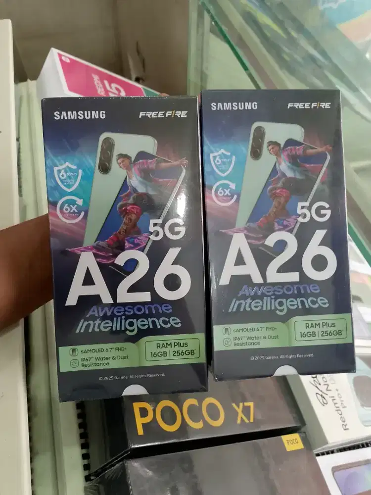 New Samsung a26 5G 8/256 garansi resmi