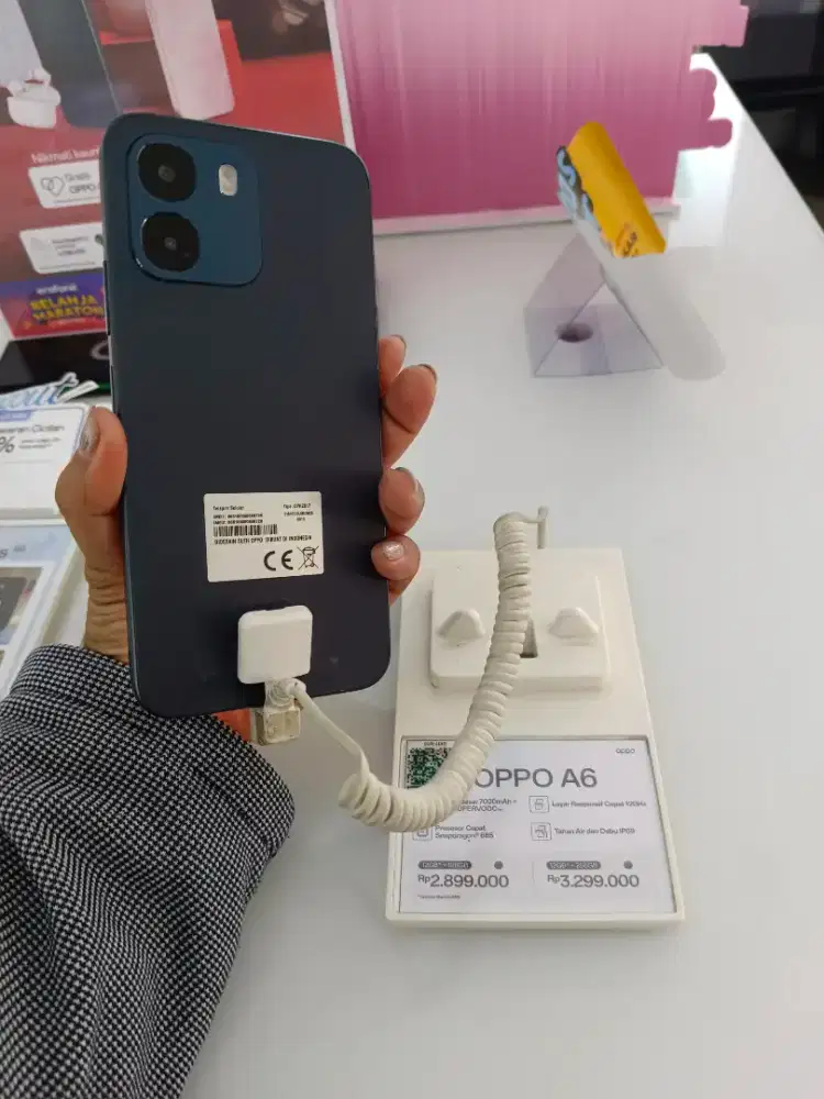 Kredit hp oppo A6 ram 12/128gb area pinang syarat Ktp ajh