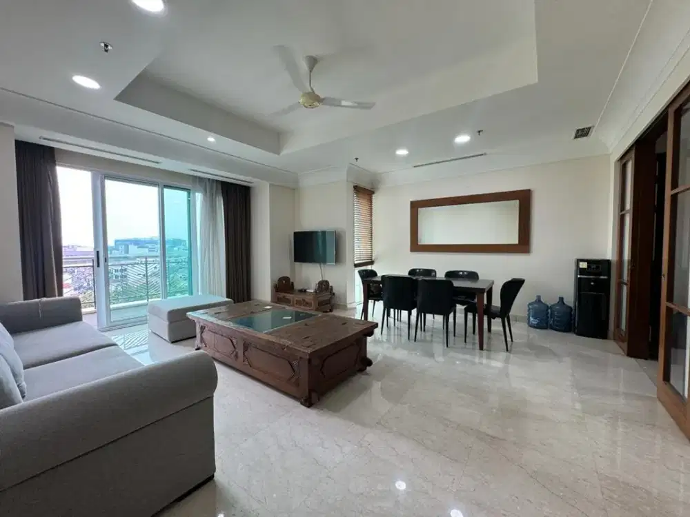 Dijual Apartemen 3 Bedroom Furnished Luas 243sqm - The Pakubuwono Residence, Jakarta Selatan
