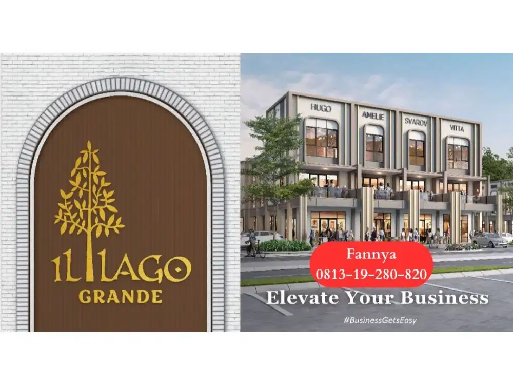 Terlaris Ruko Cbd Gading Serpong Akses 2 Jalan Utama – Illago Grande