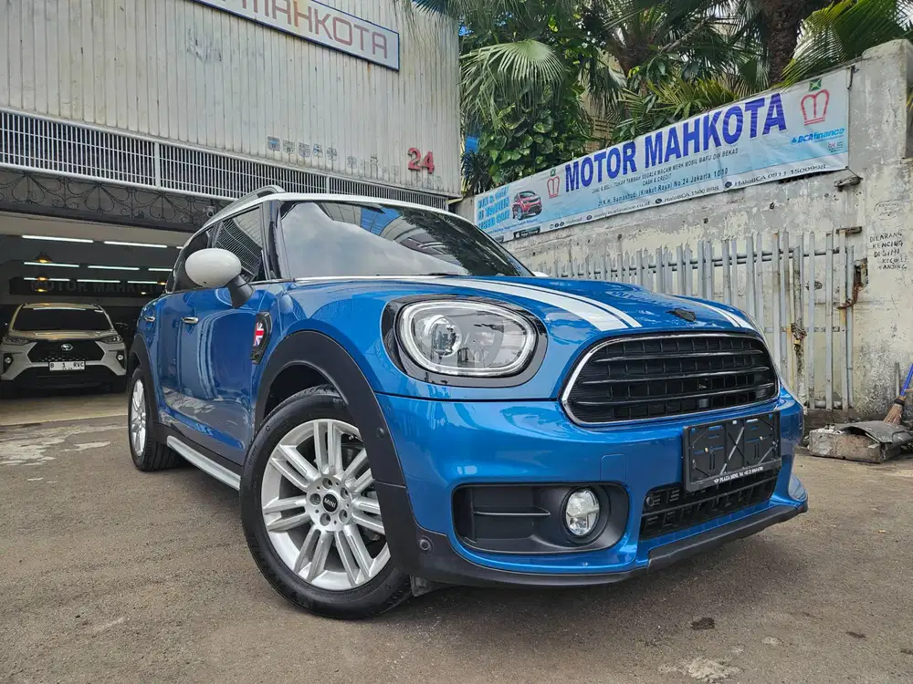23 rb km Mini Cooper Countryman 1.5 turbo 2020 nik 2019 biru F60 blue