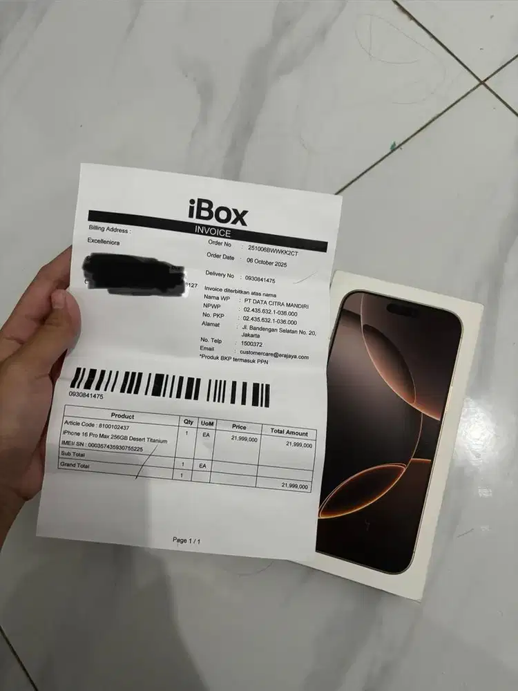 iphone 16 pro max 256gb (IBOX)