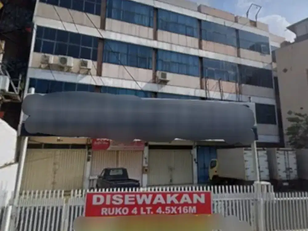 DISEWAKAN RUKO 4 LANTAI DI MERUYA ILIR RAYA KEMBANGAN JAKARTA BARAT